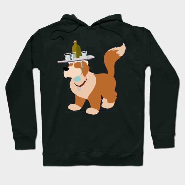 St. Bernard For A Nanny Hoodie by beefy-lamby